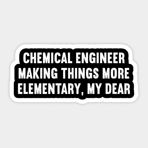 Making Things More 'Elementary,' My Dear Sticker by trendynoize